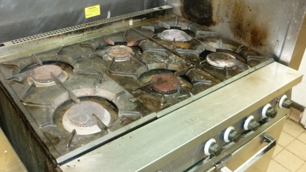 Kitchen Equipment Cleaning, Commercial Kitchen Hob - Commercial, Industrial and Domestic Kitchen Equipment / Industrial Oven Deep Cleaning throughout Preston, Blackpool, Cumbria, Lake District, Manchester, Liverpool, Chester, Lancashire and the North West.
